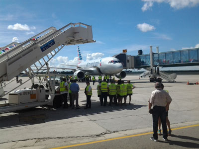 American Airlines aterriza en su quinto destino en Cuba