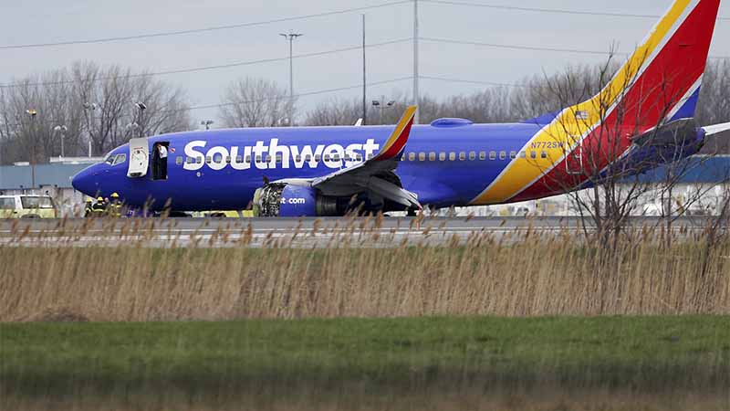 Accidente de Southwest provoca muerte de pasajera