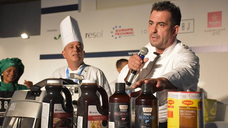 Nestlé Professional presenta showcooking junto a la Federación Culinaria de Cuba