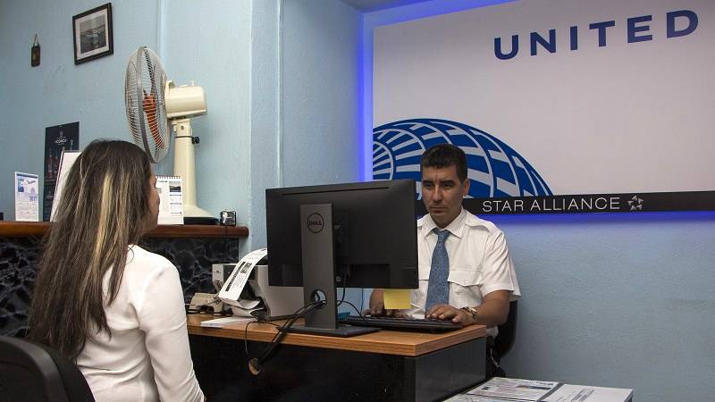 United Airlines inaugura oficina comercial en La Habana