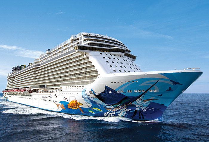Norwegian Cruise Line gana un 44,24% más hasta septiembre