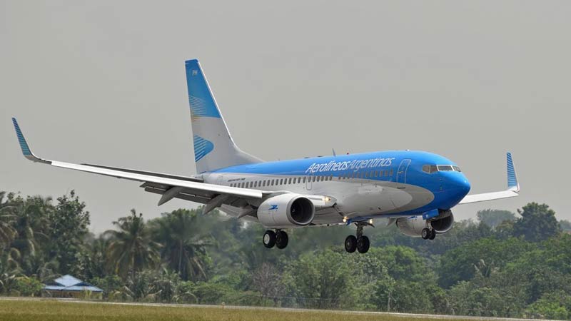 Aerolíneas Argentinas bate en enero su récord histórico en pasajeros