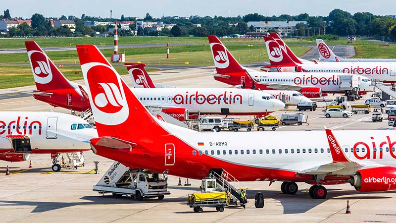 Air Berlin podría despedirse de las pistas