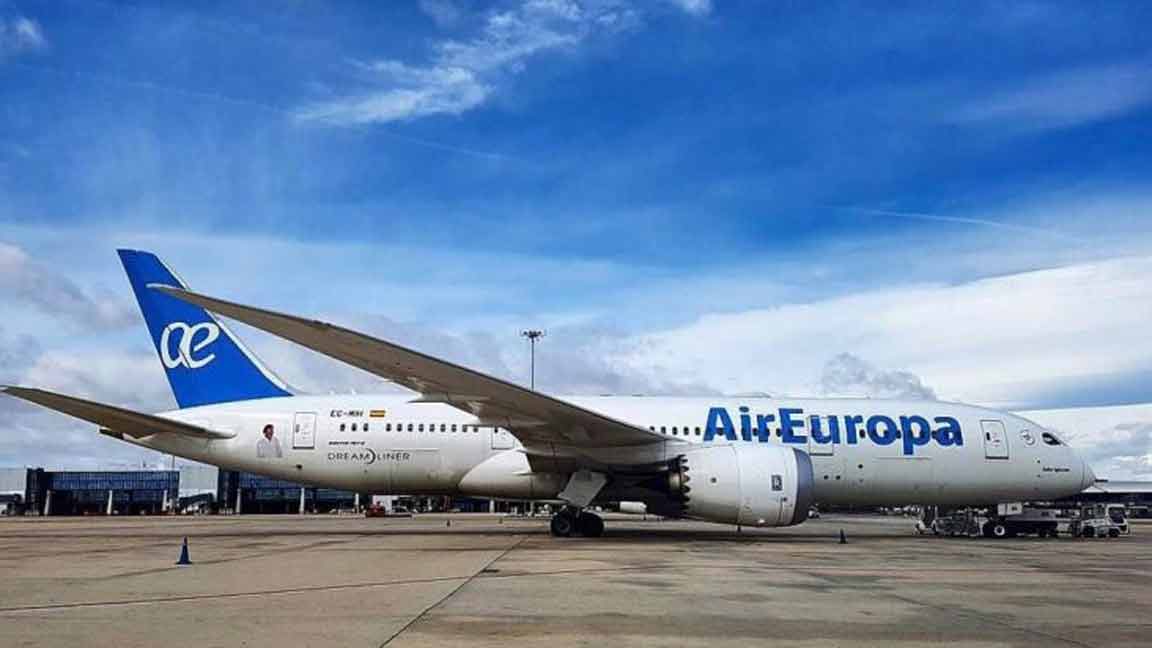 Air Europa llega a La Habana con el nuevo Boeing 787 Dreamliner