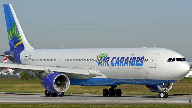 Comenzó aerolínea Air Caraibes operaciones a Santiago de Cuba