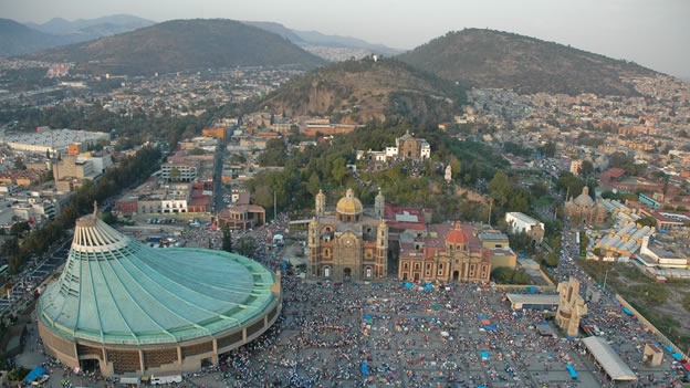 La Basílica de Guadalupe es más visitada que El Vaticano