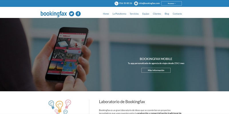 Bookingfax establece alianzas entre la tecnología y el turismo