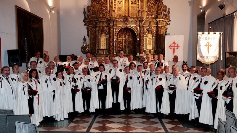 Juramentados nuevos miembros de La Orden del Camino de Santiago