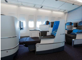 KLM presenta nuevos asientos