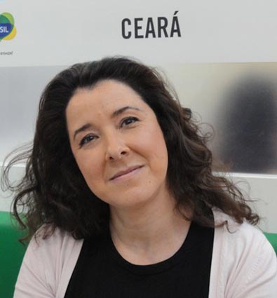Entrevista a Carla Morais, responsable de eventos en Evidência Display, Publicidade, Exposição e Eventos, representante turística de Ceará