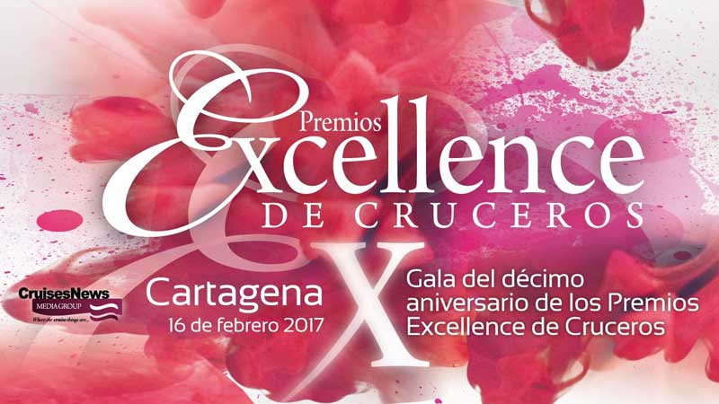 Cartagena capital de cruceros en la entrega de los Premios Excellence
