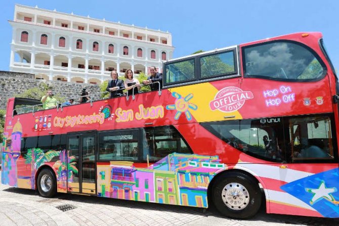 Llega a P.Rico servicio de recorridos turísticos en autobuses de dos pisos