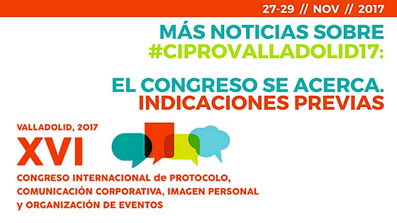 Valladolid celebrará congreso internacional de protocolo 