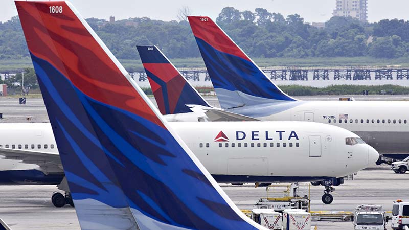 Delta ha sido nombrada compañía 'Blue Ribbon'