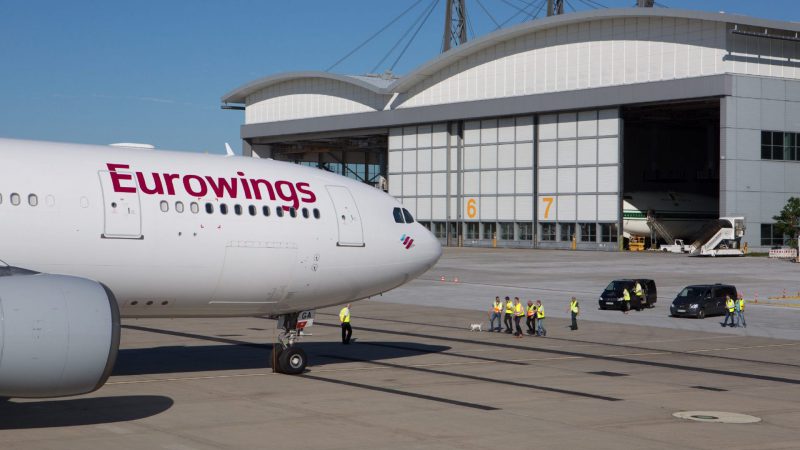 Internet de alta velocidad en los vuelos de Eurowings