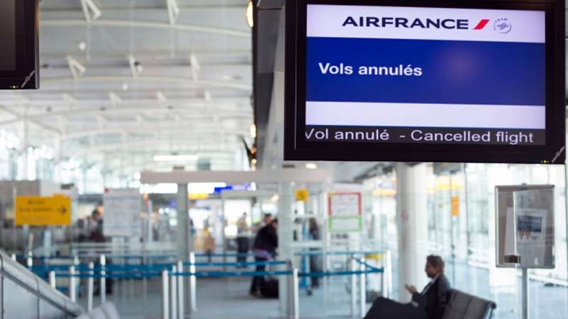 Air France cancelará este viernes algunos vuelos por huelga