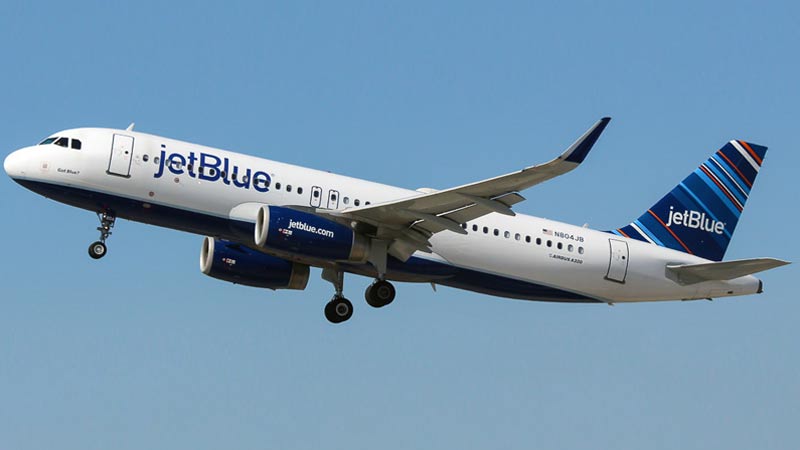 JetBlue iniciará en octubre vuelos directos desde la CDMX a Boston y N.York