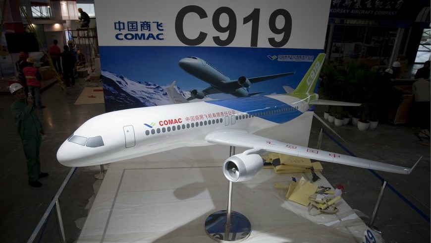 El primer "jumbo" chino volará antes de julio