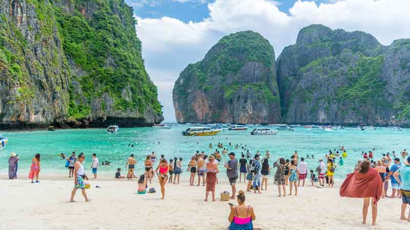 Cierran La Playa de Leonardo Di Caprio en Tailandia