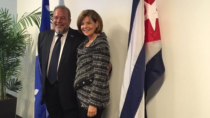 Hotelería y aviación en agenda de ministro cubano de turismo en Canadá