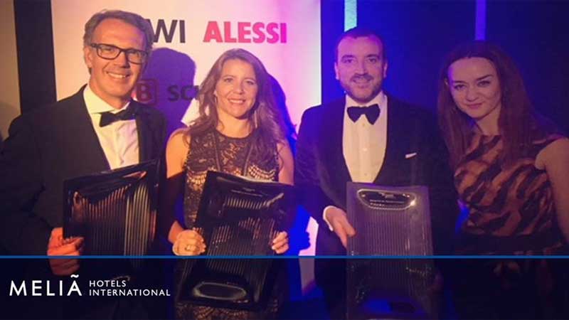 Meliá Hotels triunfa nuevamente en los European Hospitality Awards