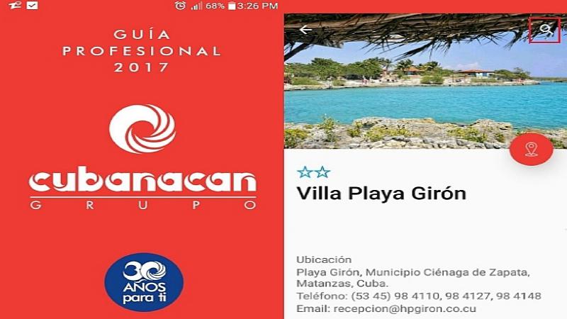 Cubanacán presenta app con detalles de sus hoteles