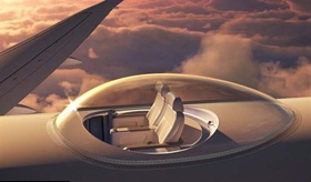 SkyDeck, un mirador en el techo de los aviones