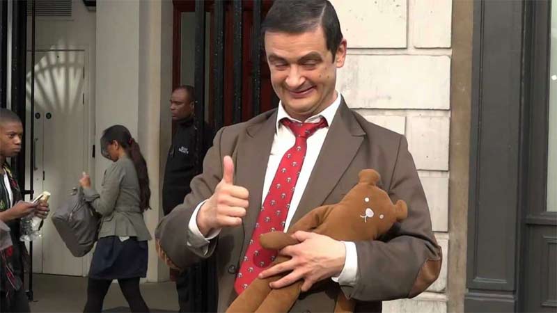 Mr Bean se pasea por Londres para atraer al turismo