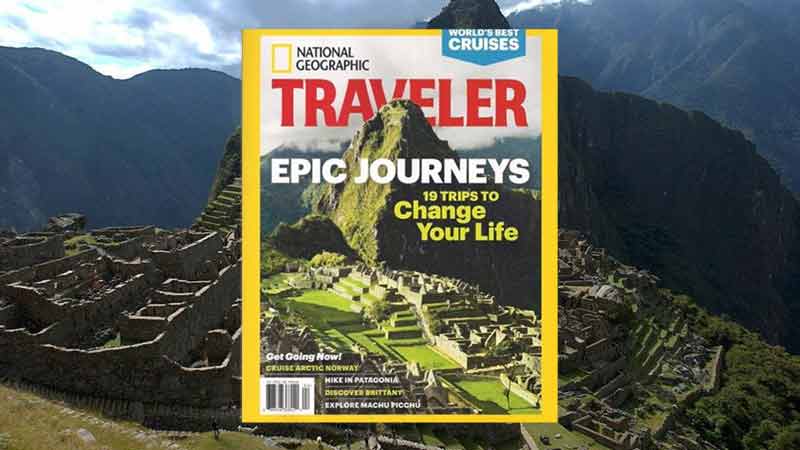 Machu Picchu se luce en la portada de revista National Geographic
