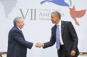 Raúl Castro y Barack Obama sostuvieron reunión histórica en Cumbre de las Américas