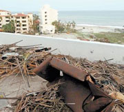El huracán Odila dejó pérdidas millonarias en industria hotelera