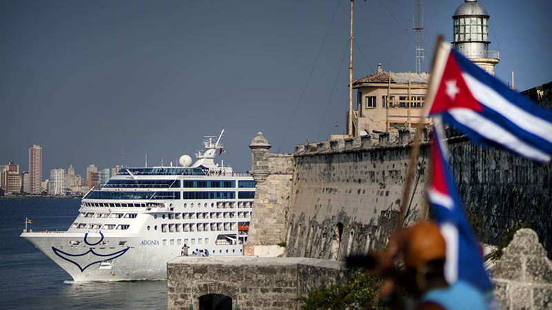 Cruceristas de Estados Unidos vuelven a La Habana