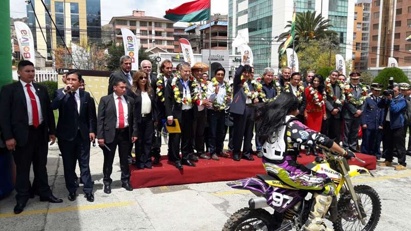 Bolivia espera con "pasión" al Dakar