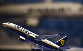 Ryanair abre ruta de invierno desde Madrid a Bruselas
