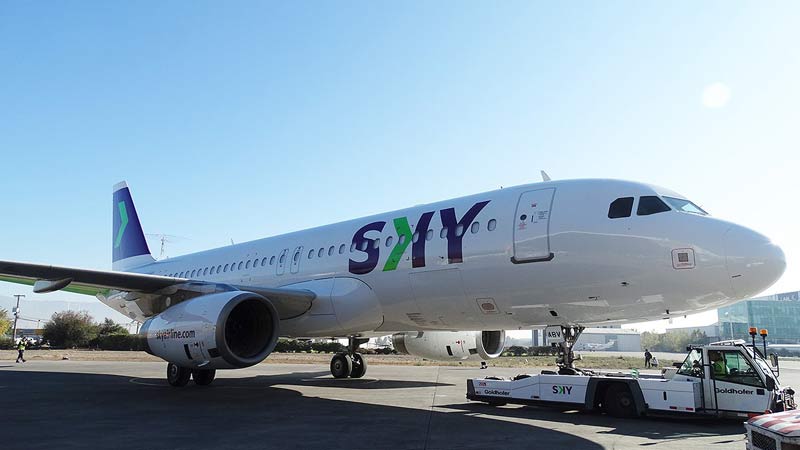 SKY Airline volará entre Santiago de Chile y Punta del Este en verano 