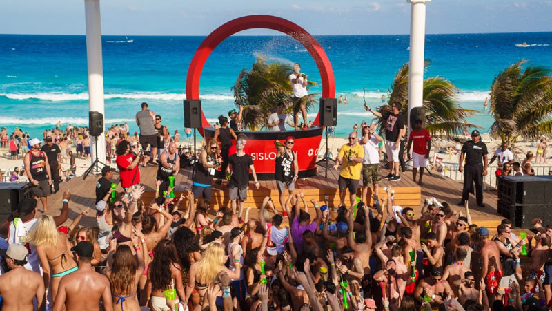 Cancún se alista para temporada de “Spring Break”