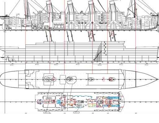 Presentan planes preliminares para barco de cruceros réplica del Titanic