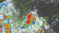 Tormenta tropical Dolly afecta a varios estados de México