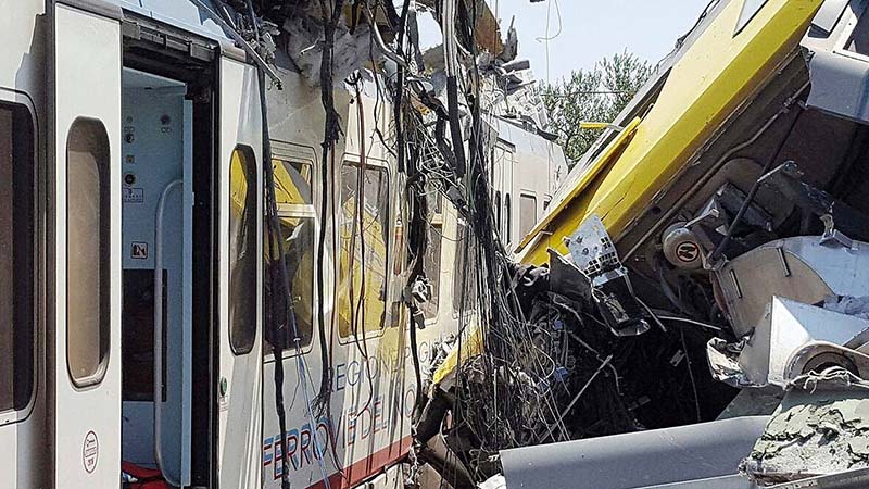 Choque de tren en Barcelona causa 54 heridos