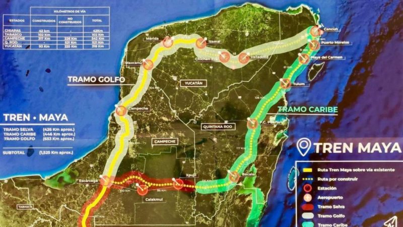 El tren maya oxigenará el sureste mexicano