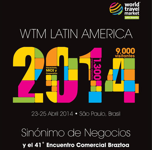 Embratur y Braztoa promoverán programa de Hosted Buyers en WTM Latin America 2014
