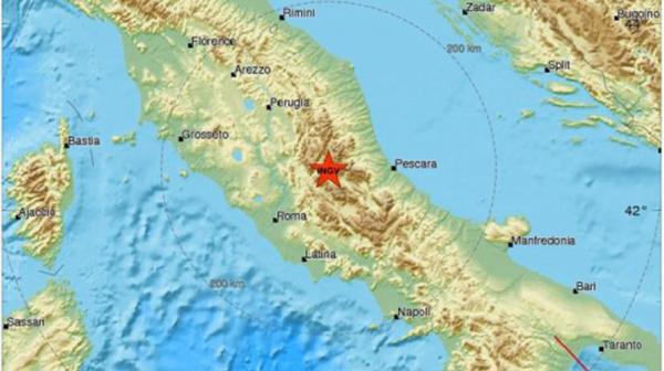 Cuatro terremotos sacudieron a Italia en cuatro horas