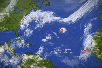 tormentas Fay y Gonzalo