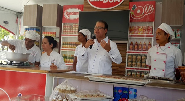 Luis José Chávez, durante la Feria Turística Descubre Barahona.