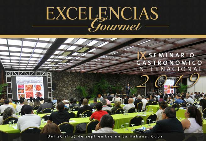 Seminario Gastronómico Internacional Excelencias Gourmet 