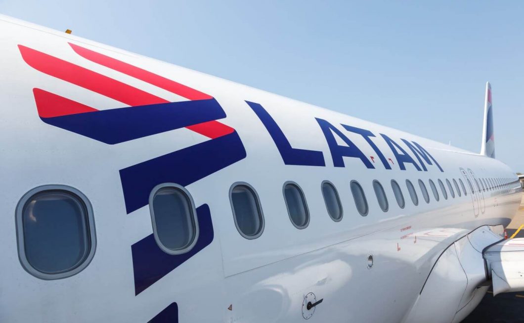avión de LATAM Airlines