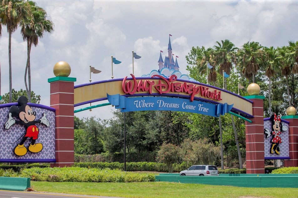 entrada de Walt Disney