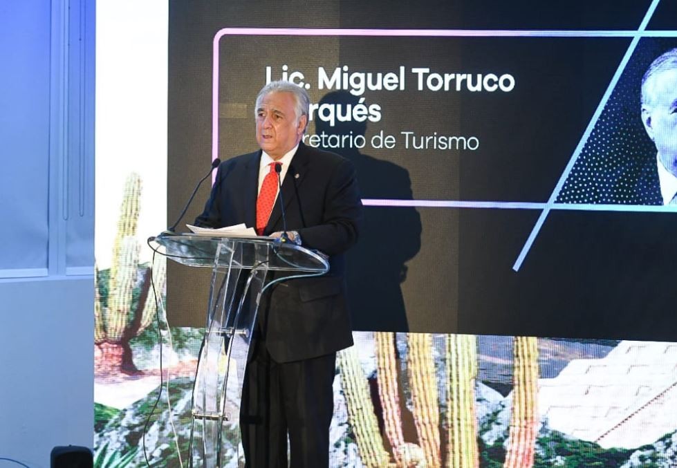 Torruco en la presentación de VisitMexico