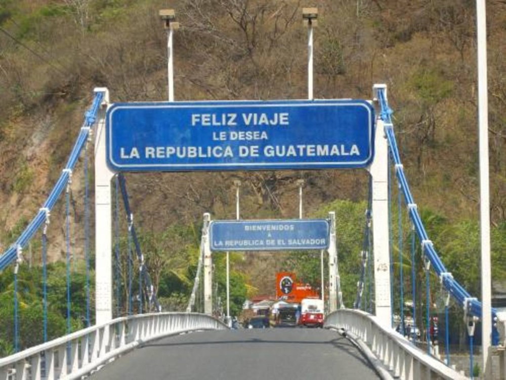 frontera entre Guatemala y El Salvador