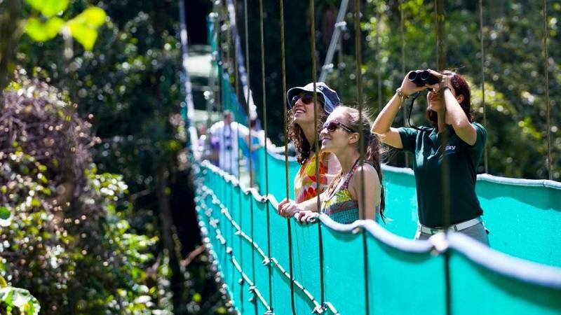 turistas en Costa Rica